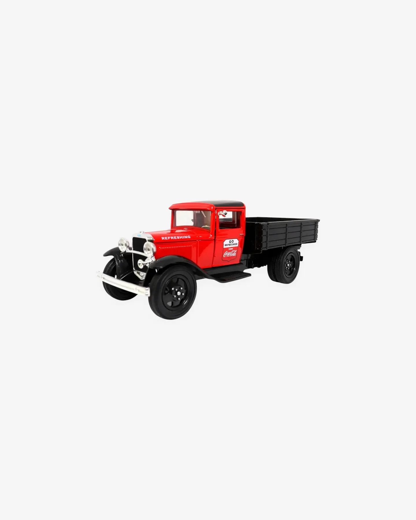 Машинка литая коллекционная модель по лицензии Coca-Cola 1931 Ford Model AA (Red Version) — 1