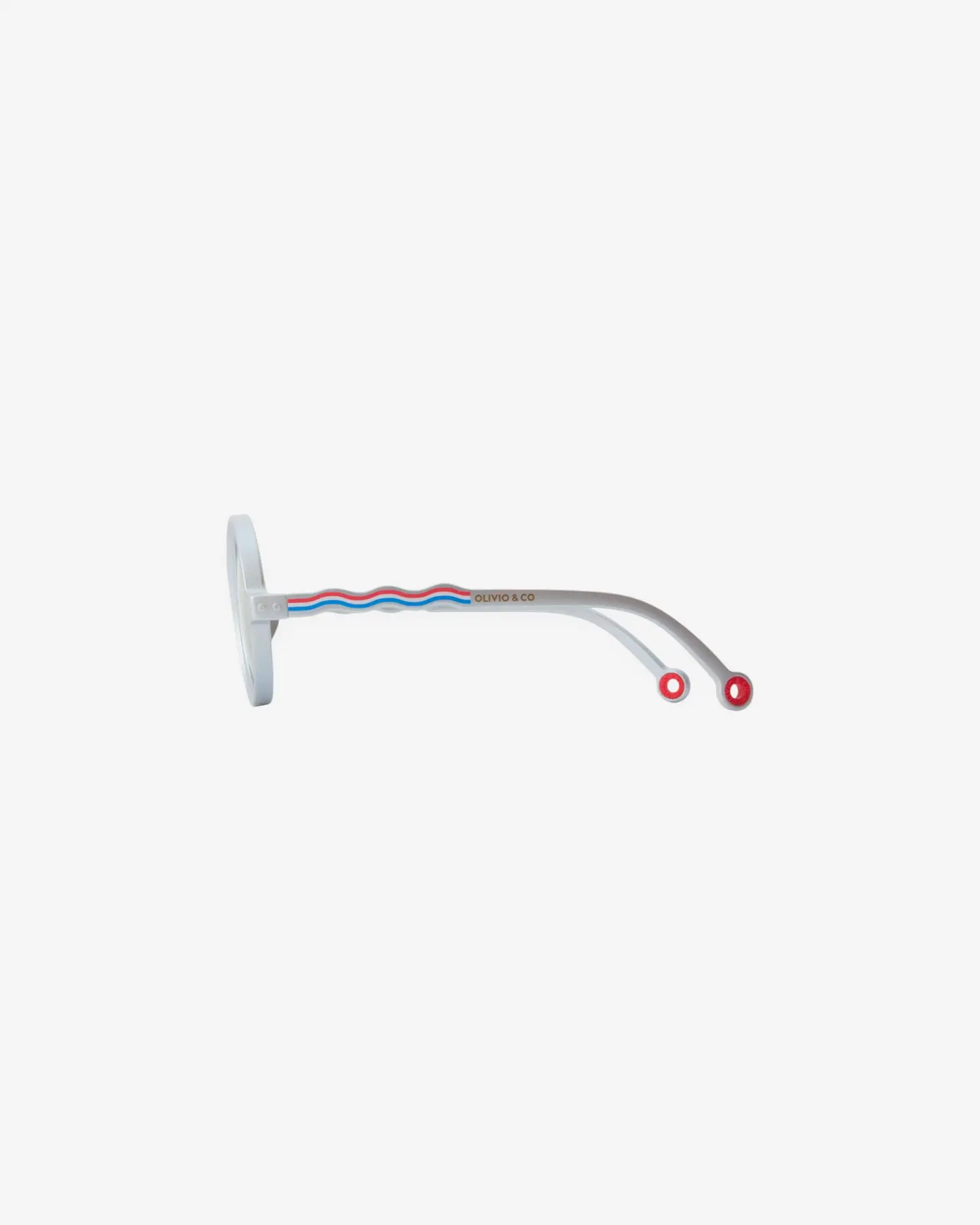 Очки JUNIOR Round Sunglasses-Olympia-Medallion Platinum — 3