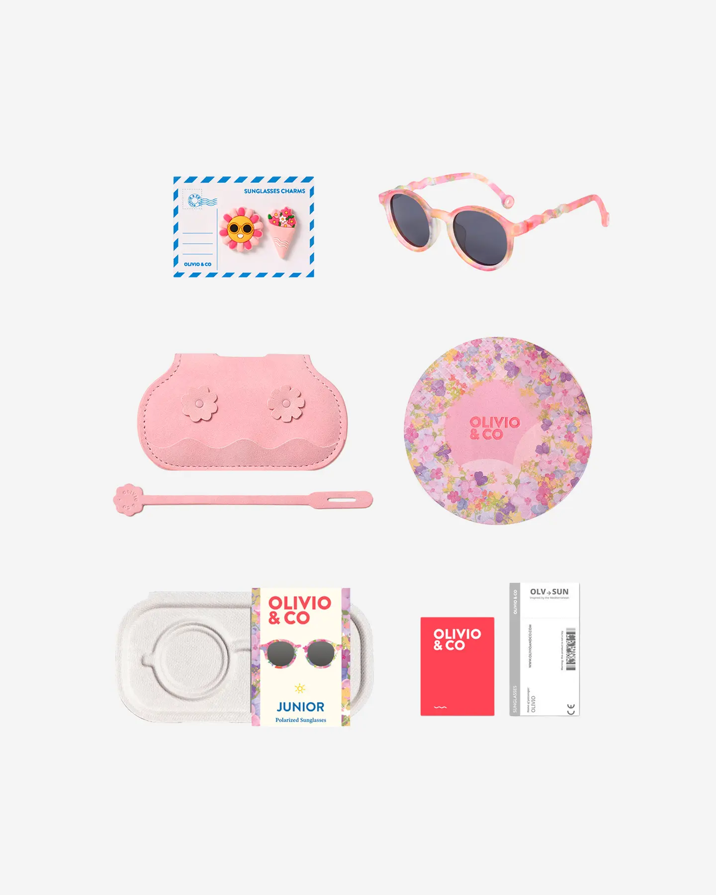 Очки KIDS Oval Sunglasses-Flower Stall-Floral Reverie — 4