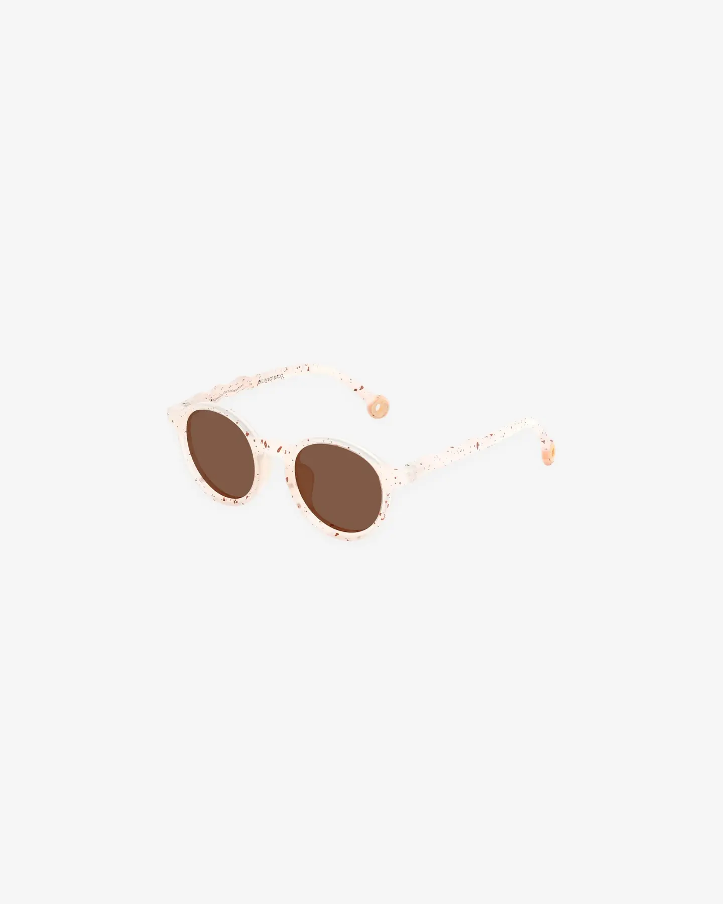 Очки JUNIOR Oval Sunglasses-Gelato Summer-Vanilla Brownie — 2