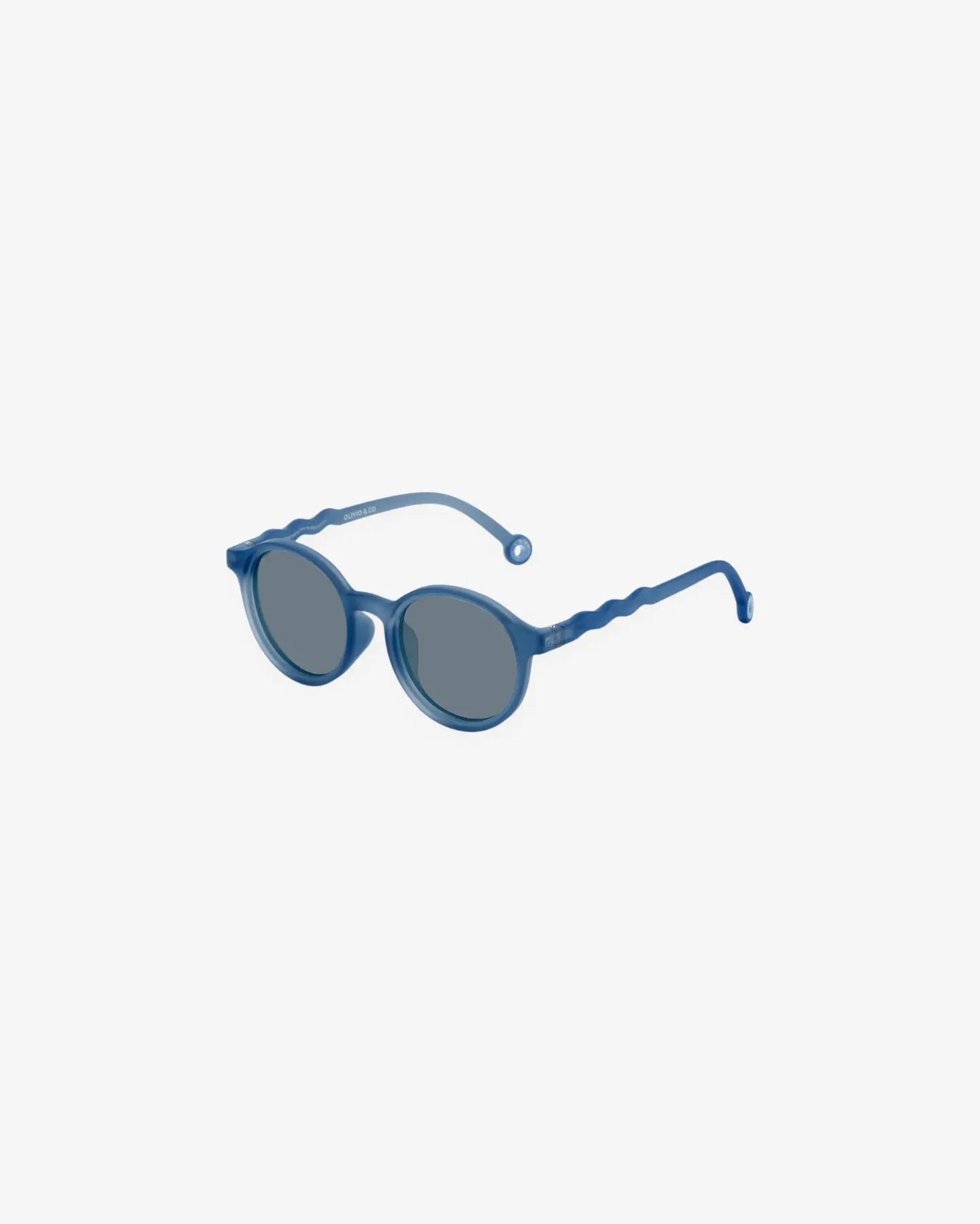 Очки JUNIOR Oval Sunglasses-Seaside Stripes-Navy Blue — 2