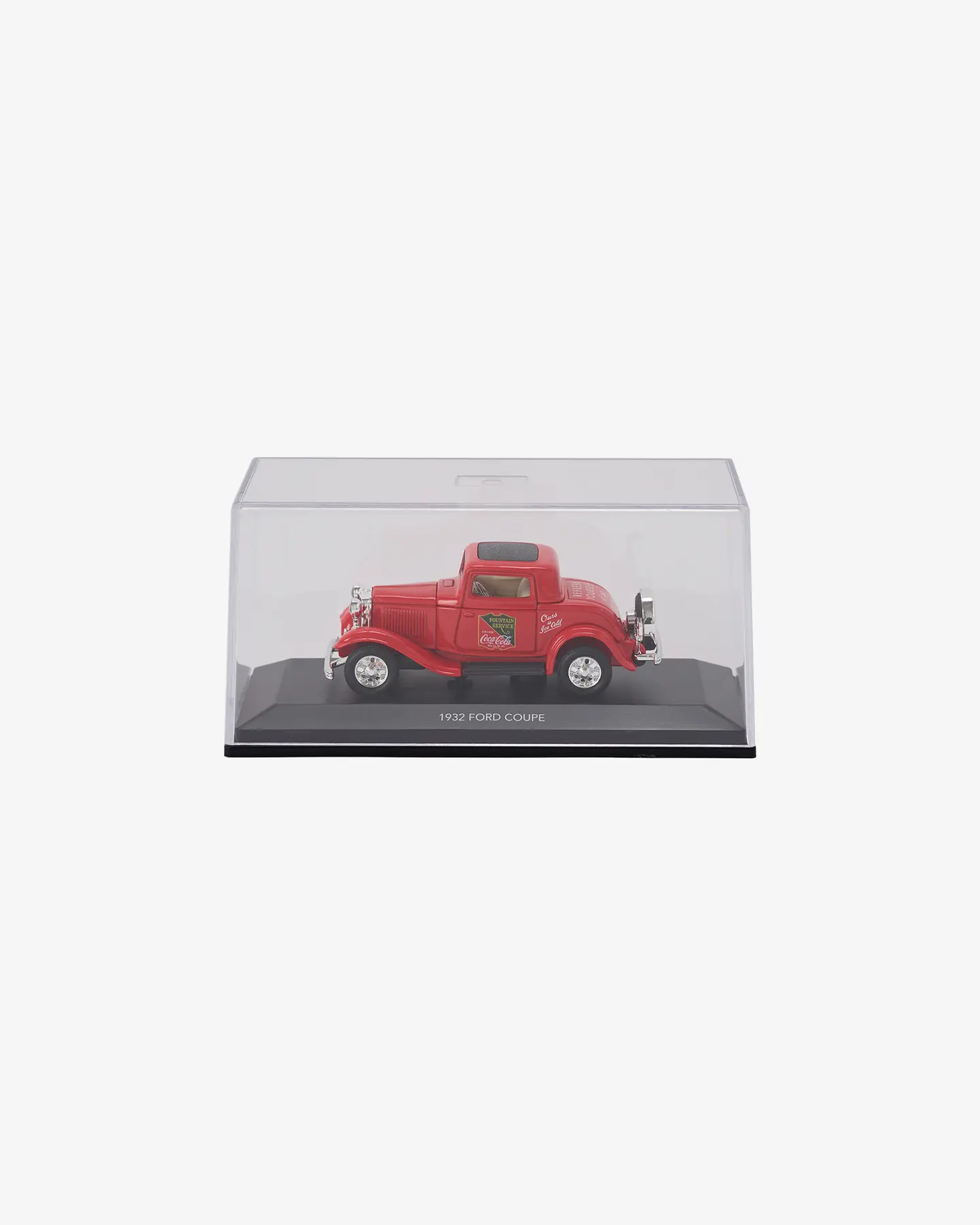 Машинка литая коллекционная Die-сast модель по лицензии Coca-Cola 1932 Ford Coupe, масштаб 1:43 — 1