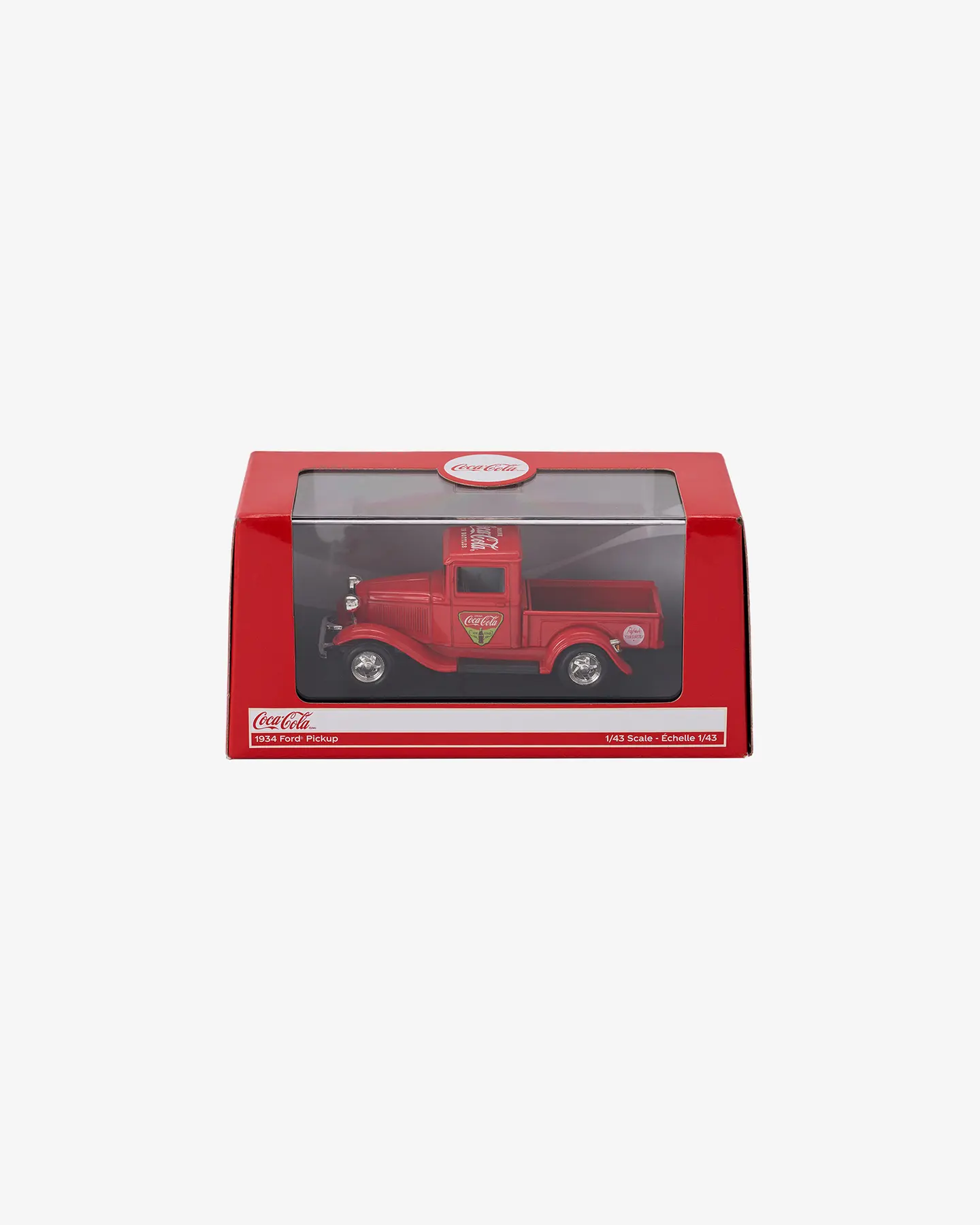 Машинка литая коллекционная Die-сast модель по лицензии Coca-Cola 1934 Ford Pickup, масштаб 1:43 — 5