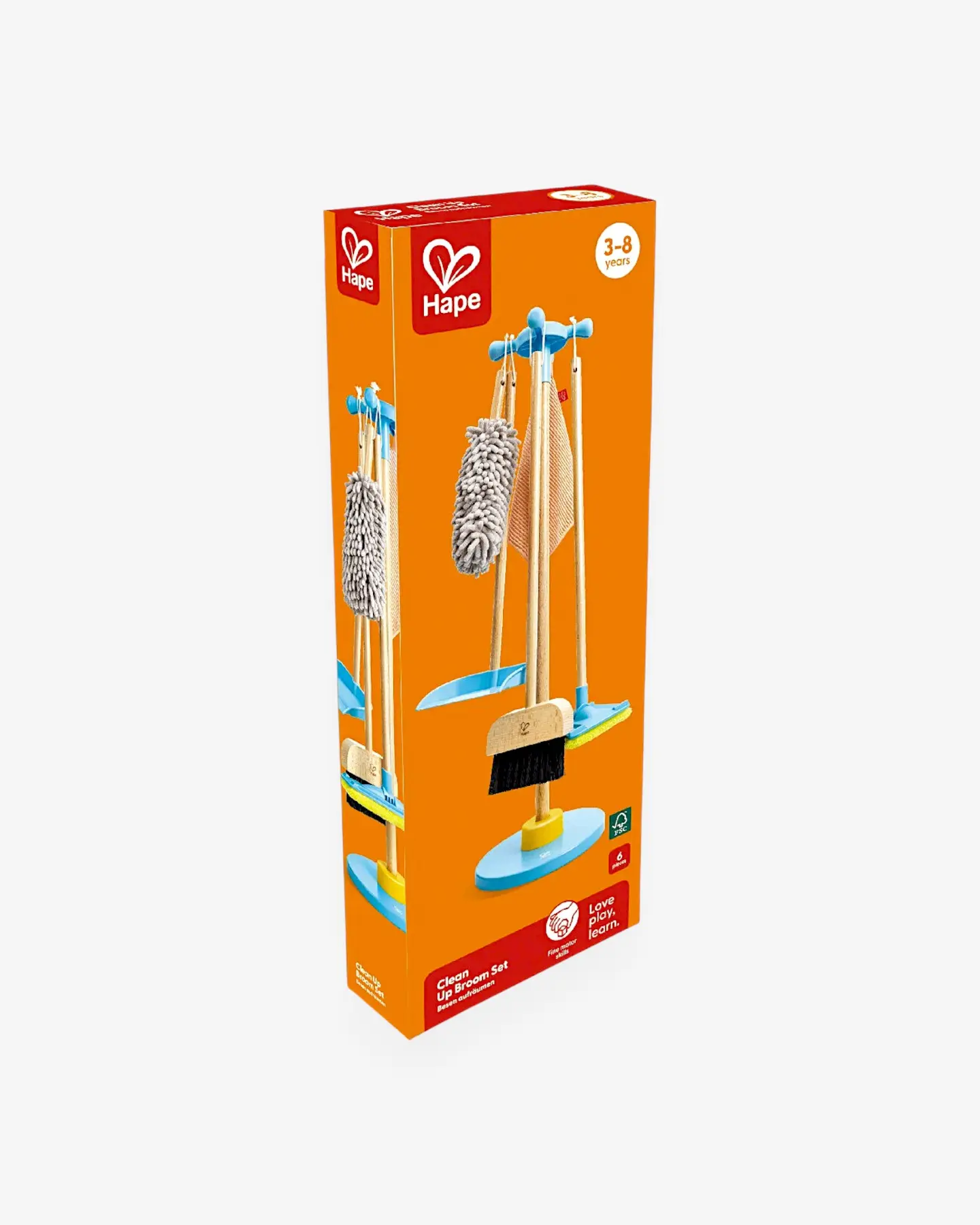 Игровой набор для уборки «Маленькая хозяюшка» (на подставке), 6 элементов — 3