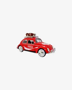 Машинка литая коллекционная Die-сast модель по лицензии Coca-Cola 1966 Volkswagen Beetle (Top Rack), — 1