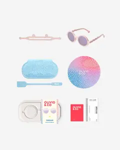 Очки TODDLER Round Sunglasses-Coral Reef-Coral Blush — 4