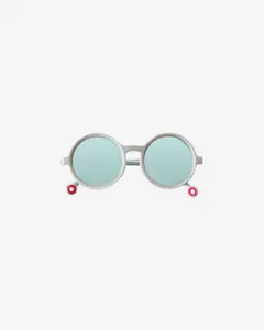 Очки JUNIOR Round Sunglasses-Olympia-Medallion Platinum — 1