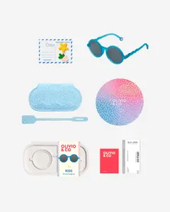 Очки  KIDS Round Sunglasses-Coral Reef-Reef blue — 4