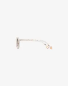 Очки JUNIOR Oval Sunglasses-Gelato Summer-Vanilla Brownie — 3