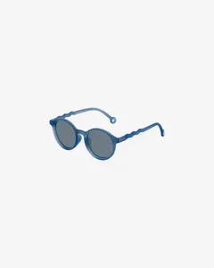 Очки JUNIOR Oval Sunglasses-Seaside Stripes-Navy Blue — 2