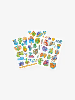 Переводные татуировки "Рыцари и драконы" — 1