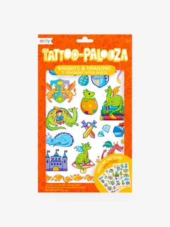 Переводные татуировки "Рыцари и драконы" — 2