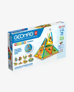 Конструктор магнитный Geomag "Многоцвет", пластины, 78 эл. — 3