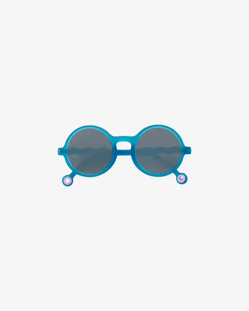 OLIVIO AND CO — Очки  KIDS Round Sunglasses-Coral Reef-Reef blue