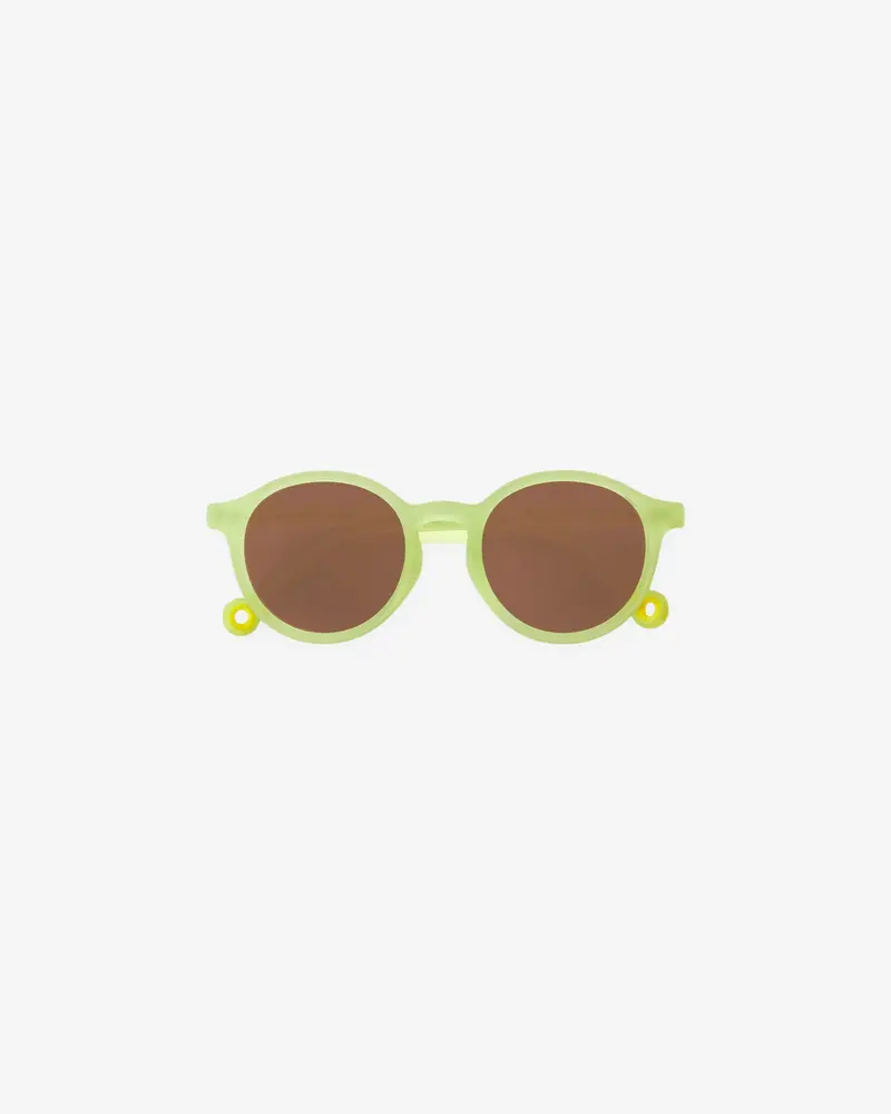OLIVIO AND CO — Очки KIDS Oval Sunglasses-Citrus Garden-Lime Green