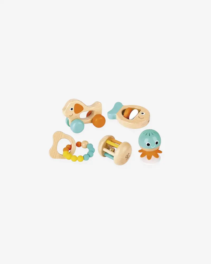 HAPE — Подарочный набор игрушек погремушек "Малышам"