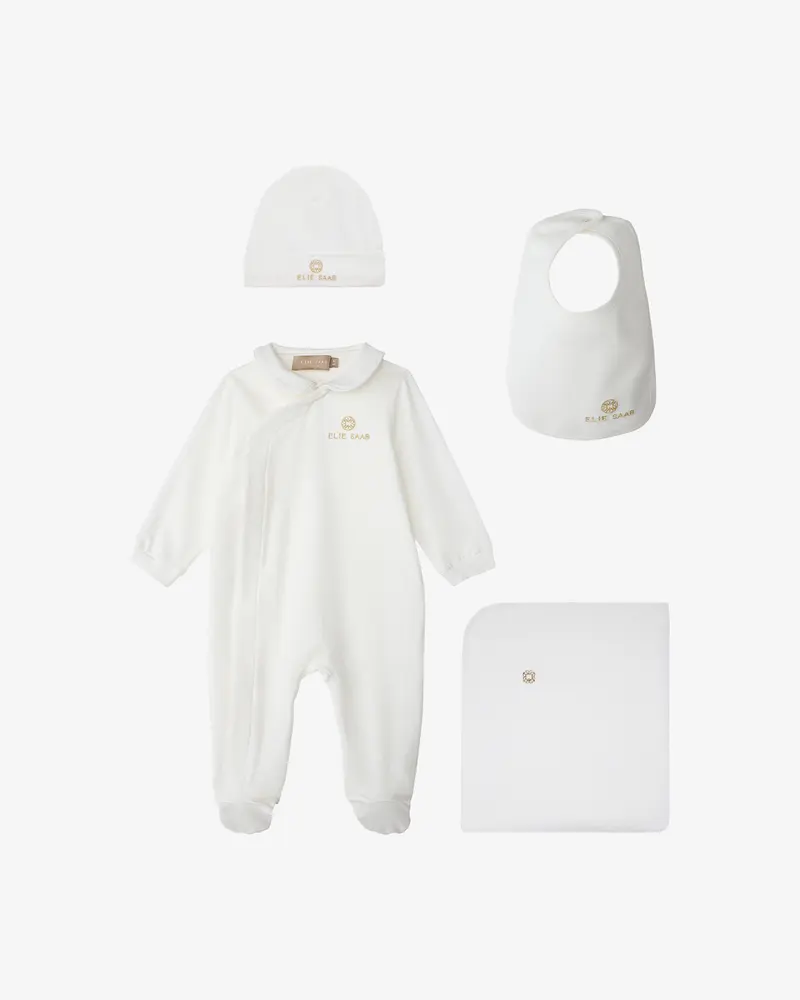 ELIE SAAB JUNIOR — Комплект (комбинезон, шапка, слюнявчик, одеяло)