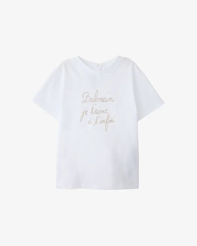 BALMAIN — Футболка короткий рукав