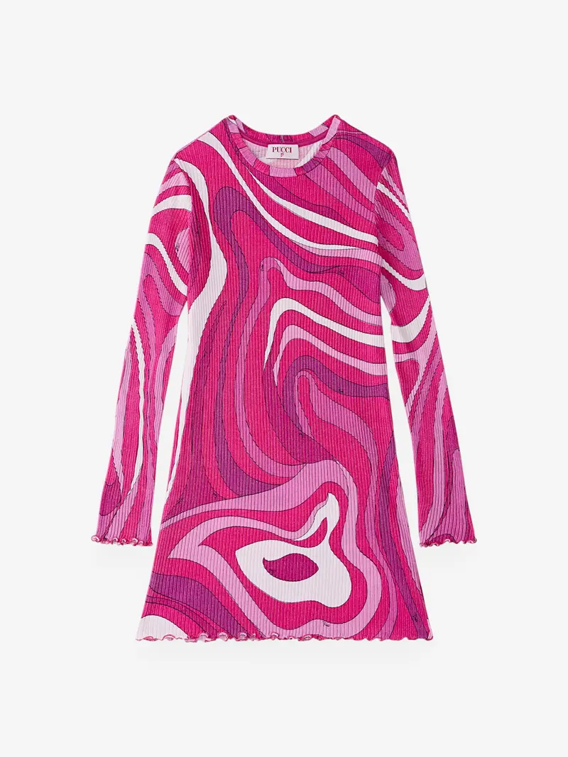 EMILIO PUCCI — Платье с длинными рукавами