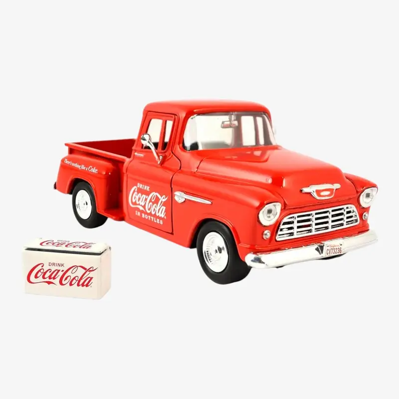 MOTOR CITY CLASSICS — Машинка литая коллекционная модель по лицензии Coca-Cola 1953 Chevy Pickup