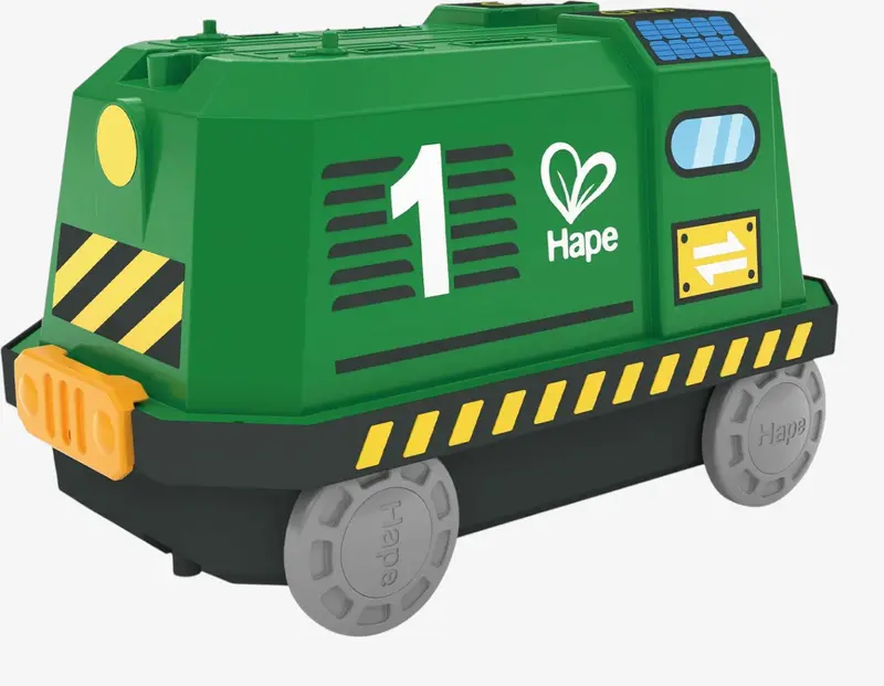HAPE — Игровой набор "Железная дорога" Ветро-солнечная электростанция
