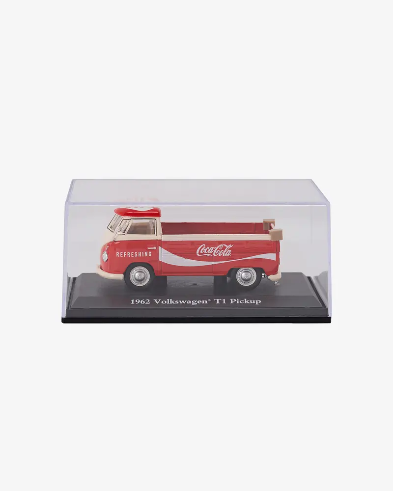 MOTOR CITY CLASSICS — Машинка литая коллекционная Die-сast модель по лицензии Coca-Cola 1962 Volkswagen T1 Pickup, масштаб