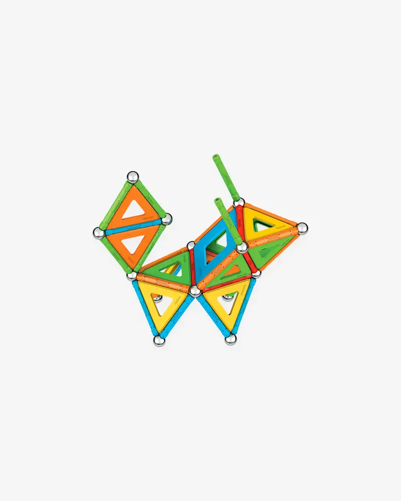 GEOMAG — Конструктор магнитный Geomag "Многоцвет", пластины, 78 эл.
